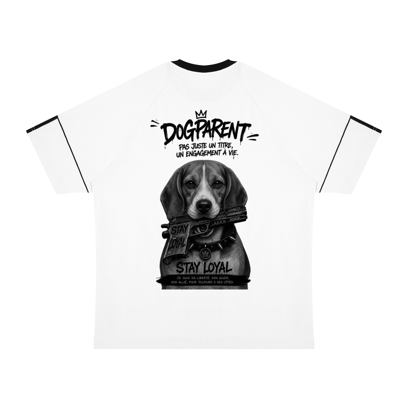 GUN Beagle - T-shirt Raglan