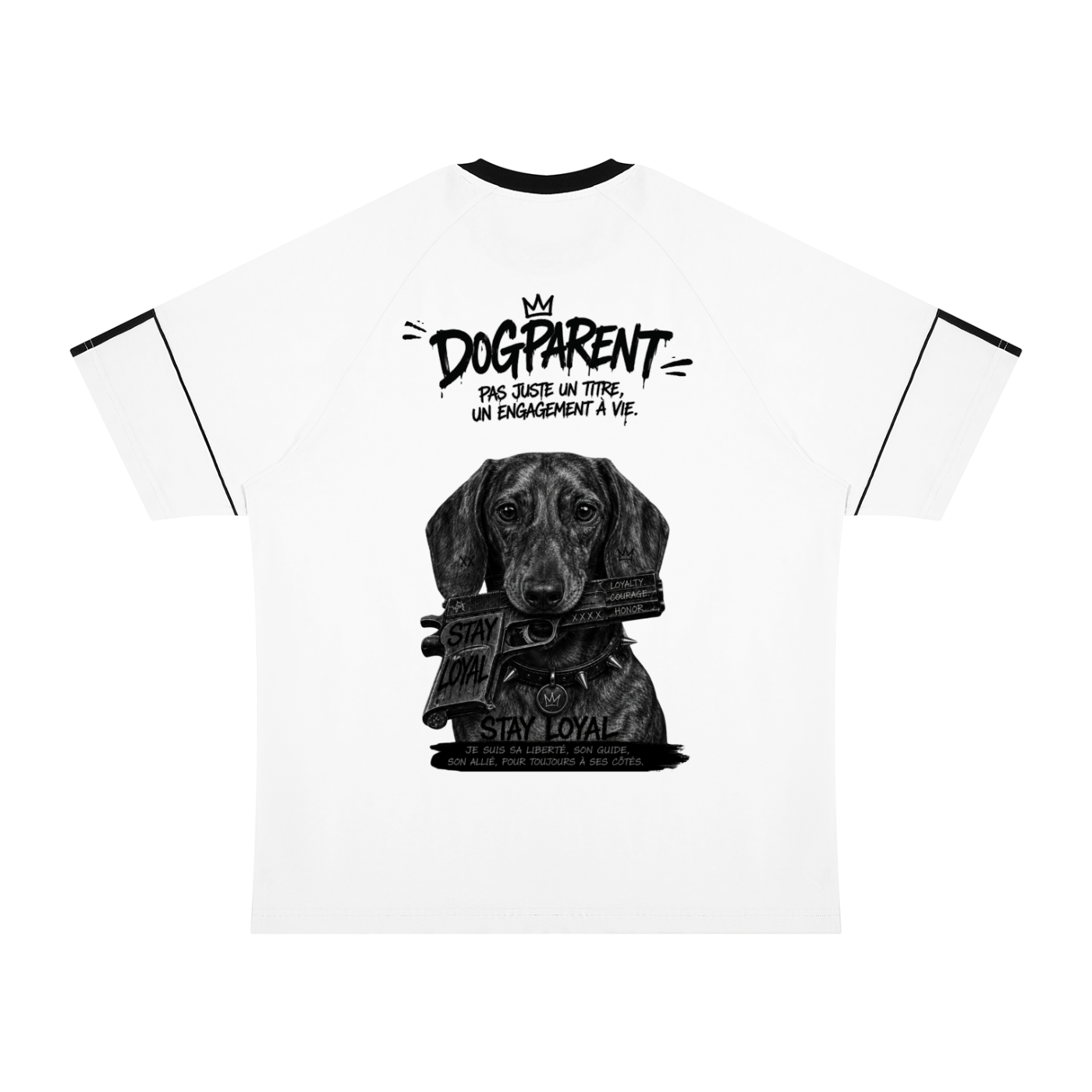 GUN Teckel Bringé - T-shirt Raglan
