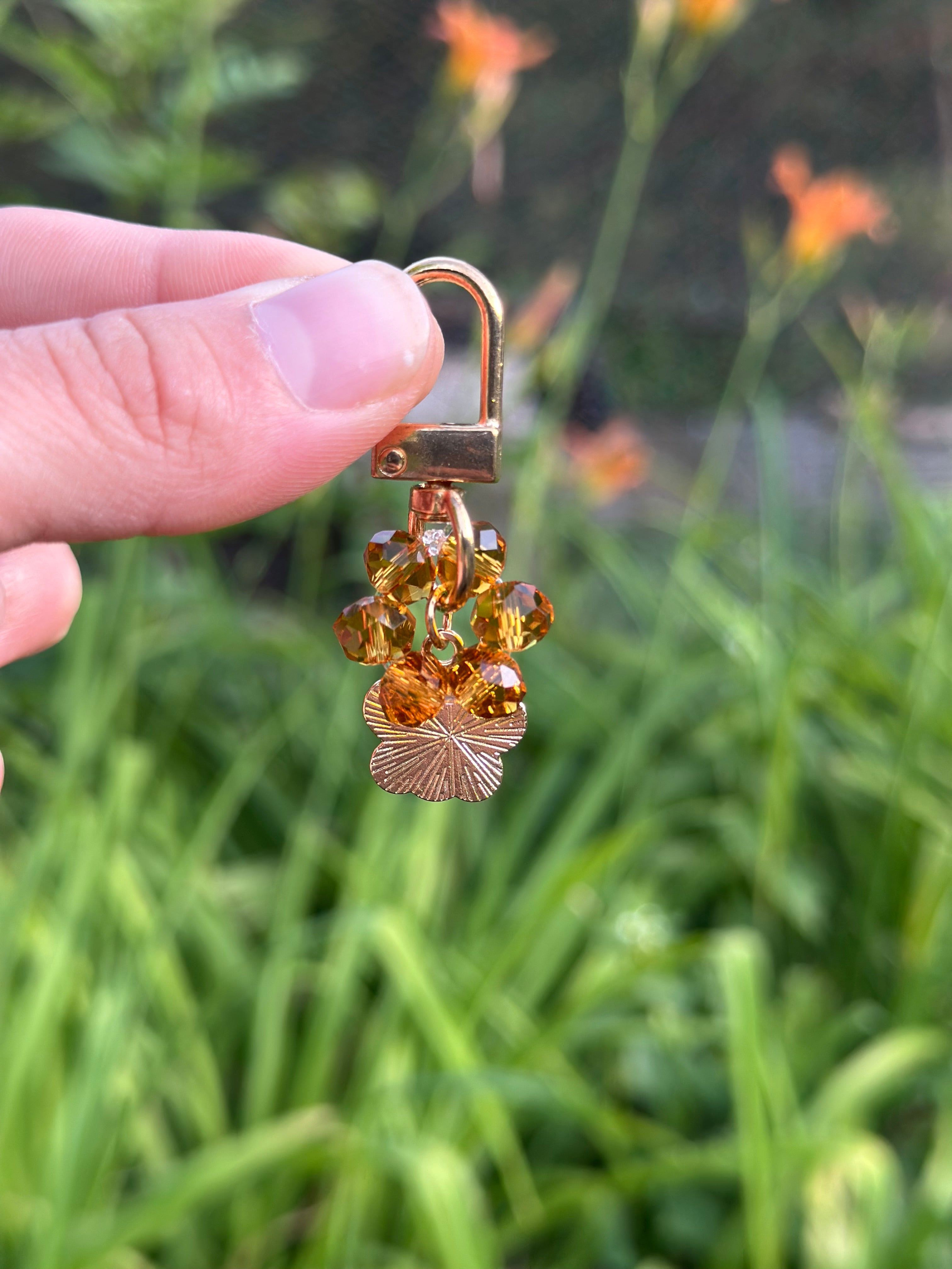 💛 Pendentif Ambre