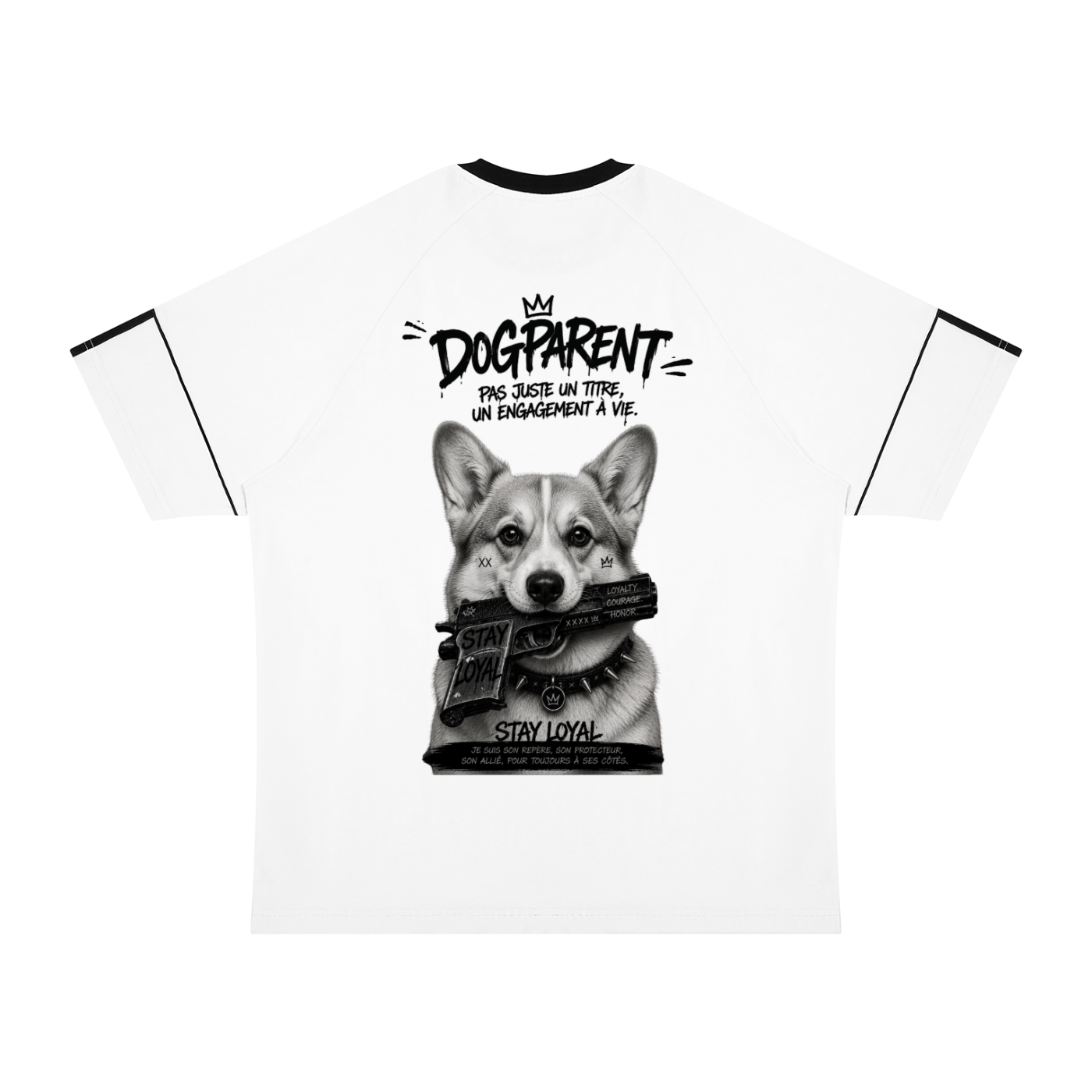 GUN Corgi - T-shirt Raglan