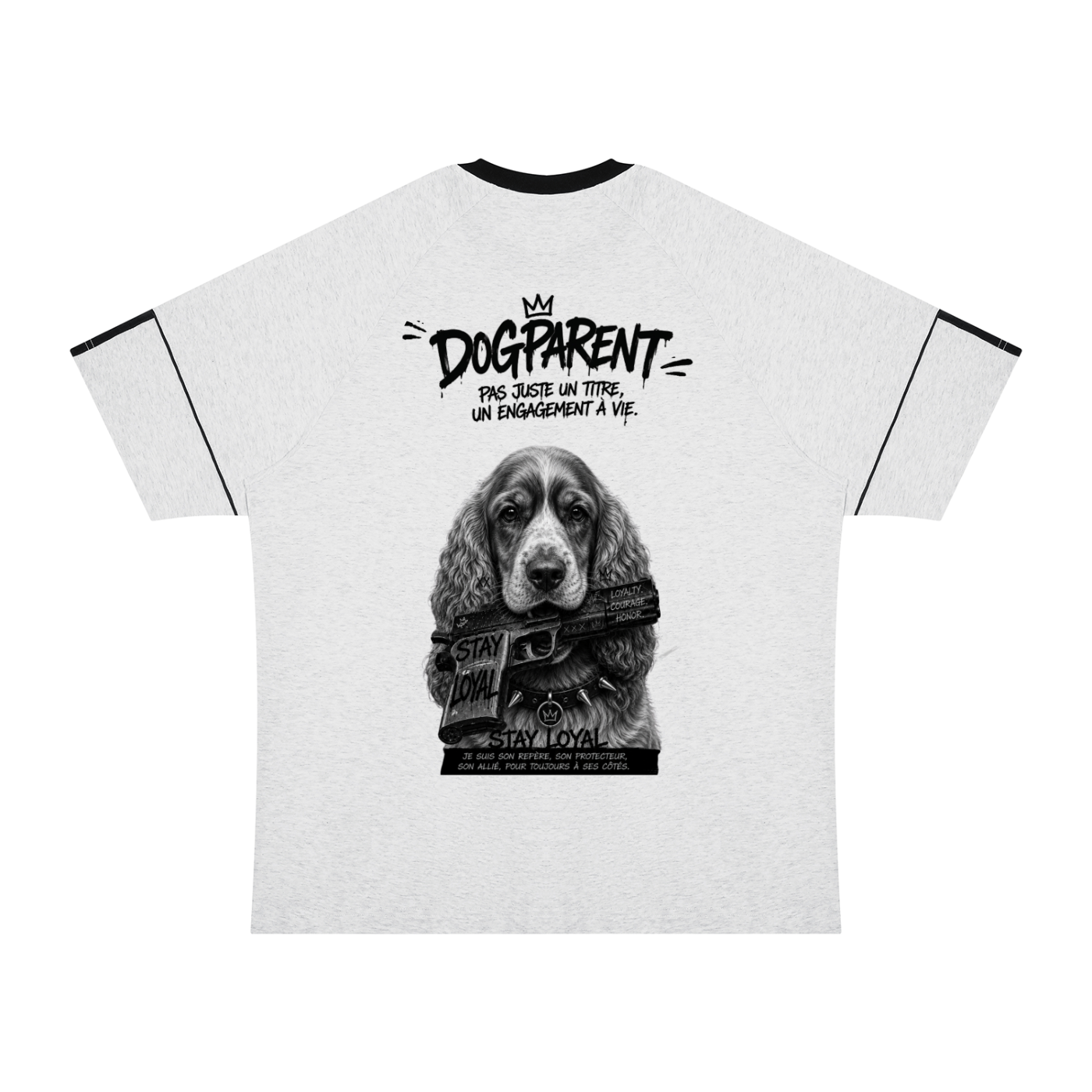 GUN Cocker - T-shirt Raglan