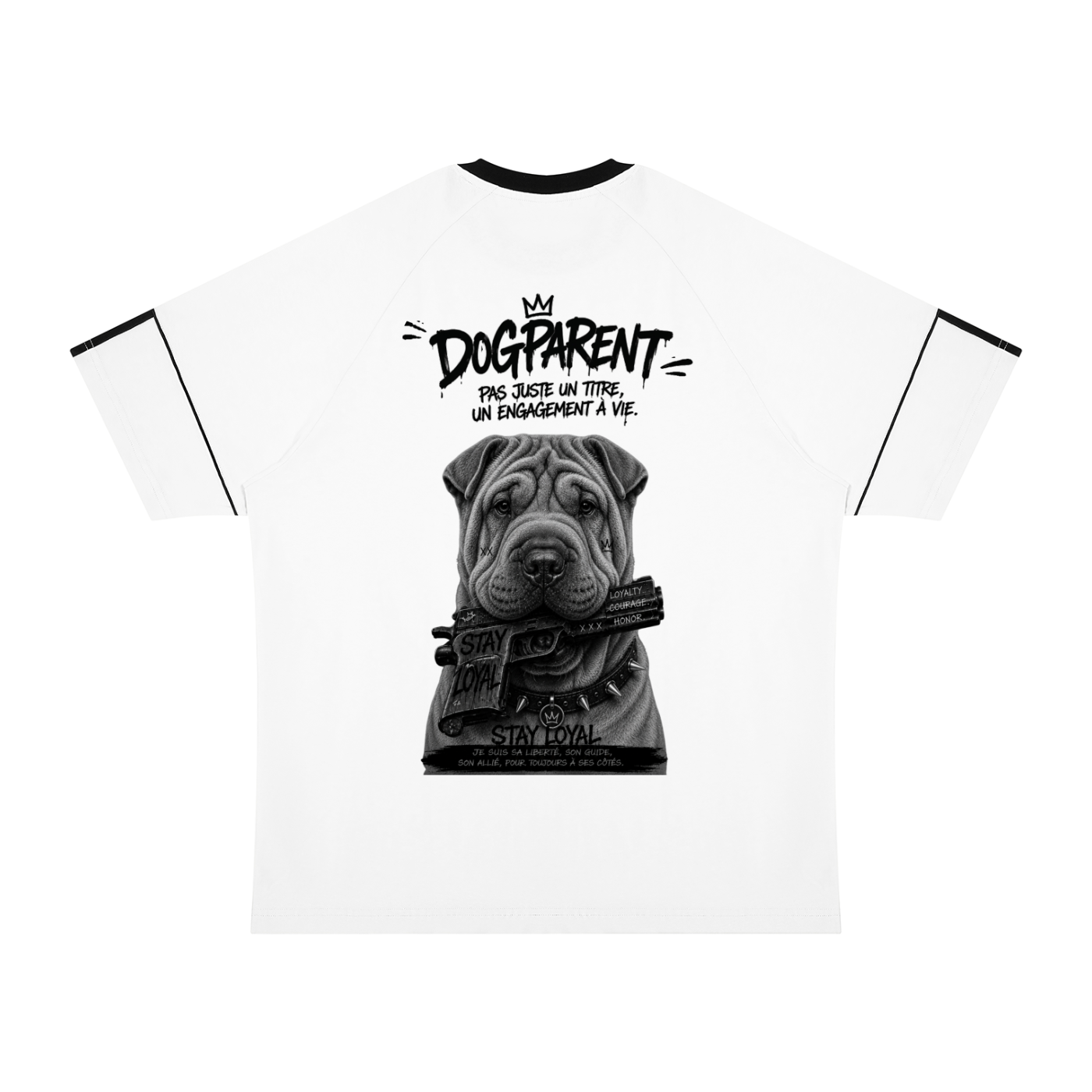 GUN Shar Pei - T-shirt Raglan