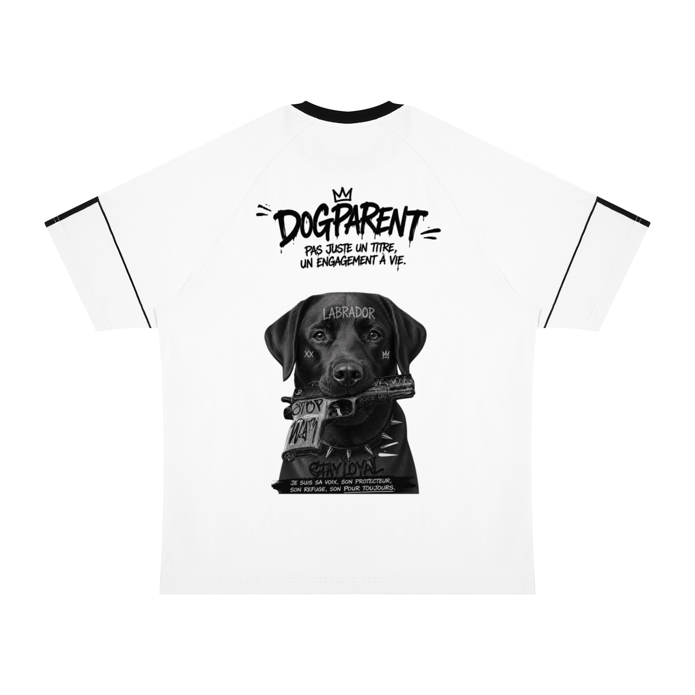 GUN Labrador - T-shirt Raglan
