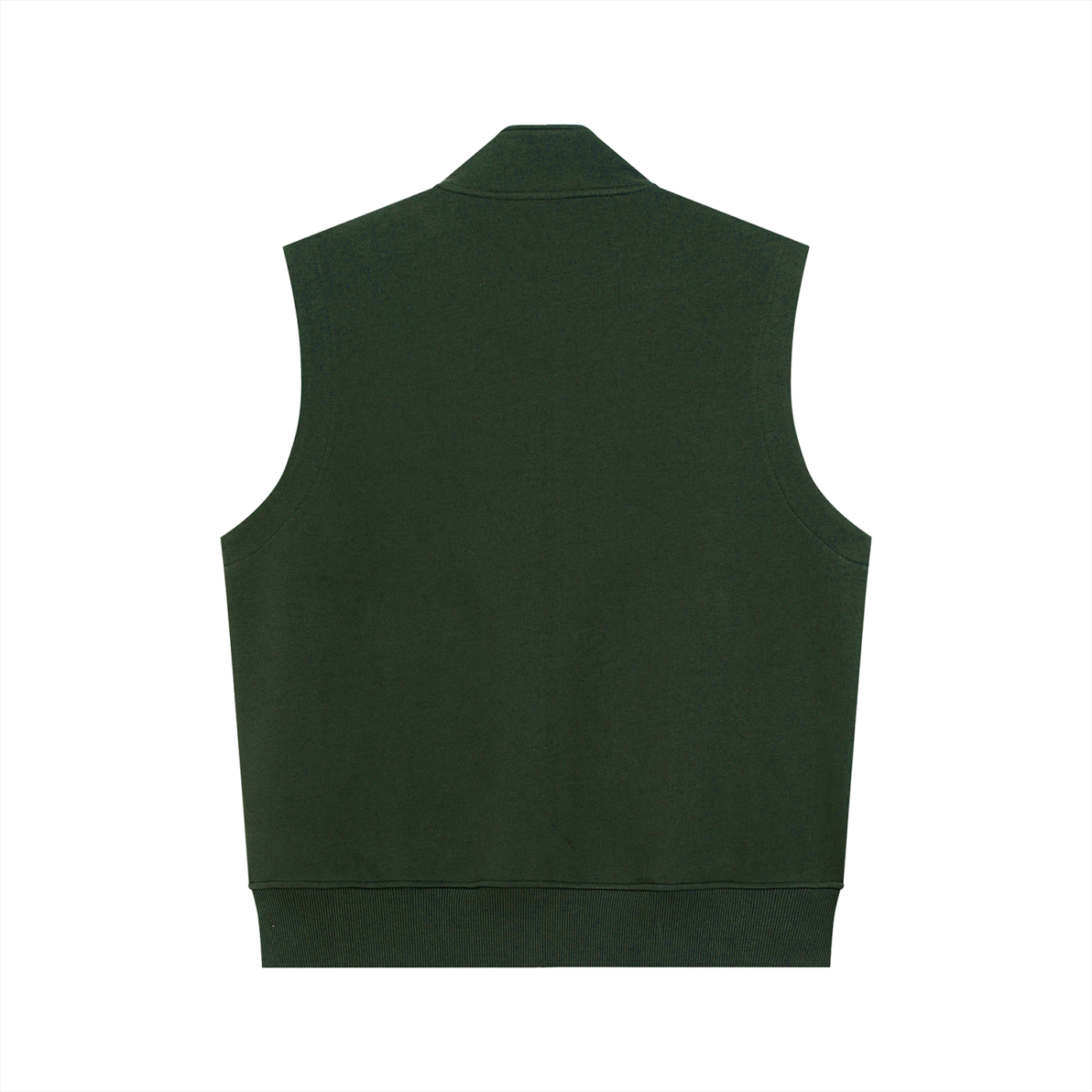 Gilet sans manches épais Dark Green - WILDTOUCH