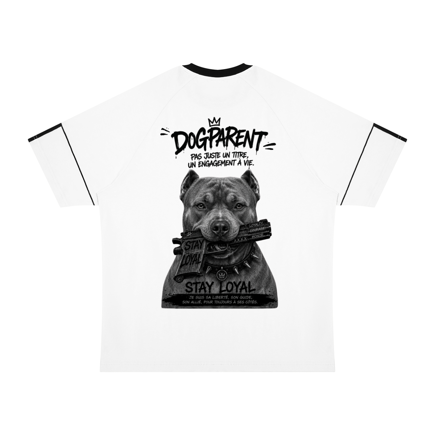 GUN Pitbull - T-shirt Raglan