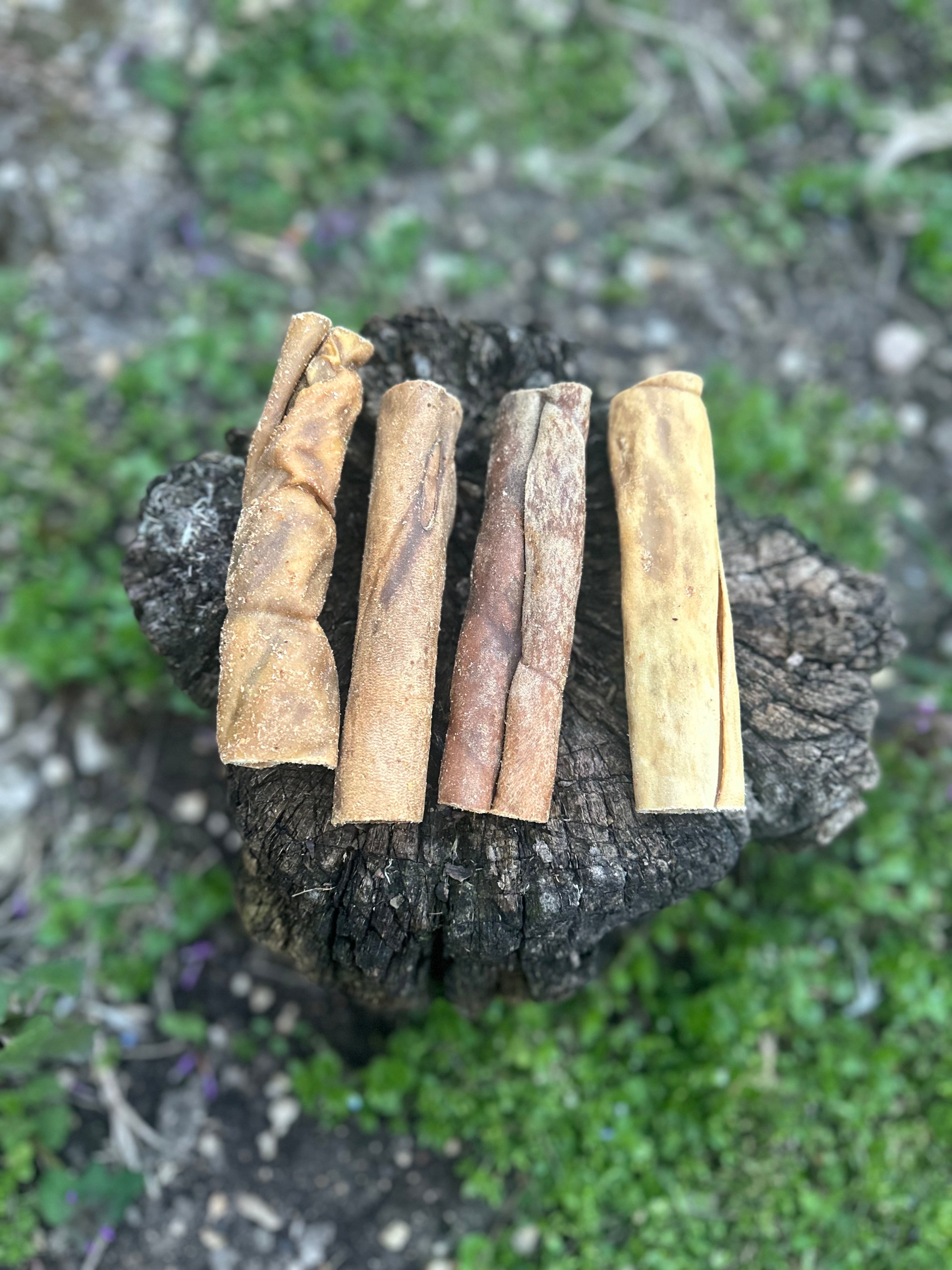 Peau de chèvre roulée 15CM