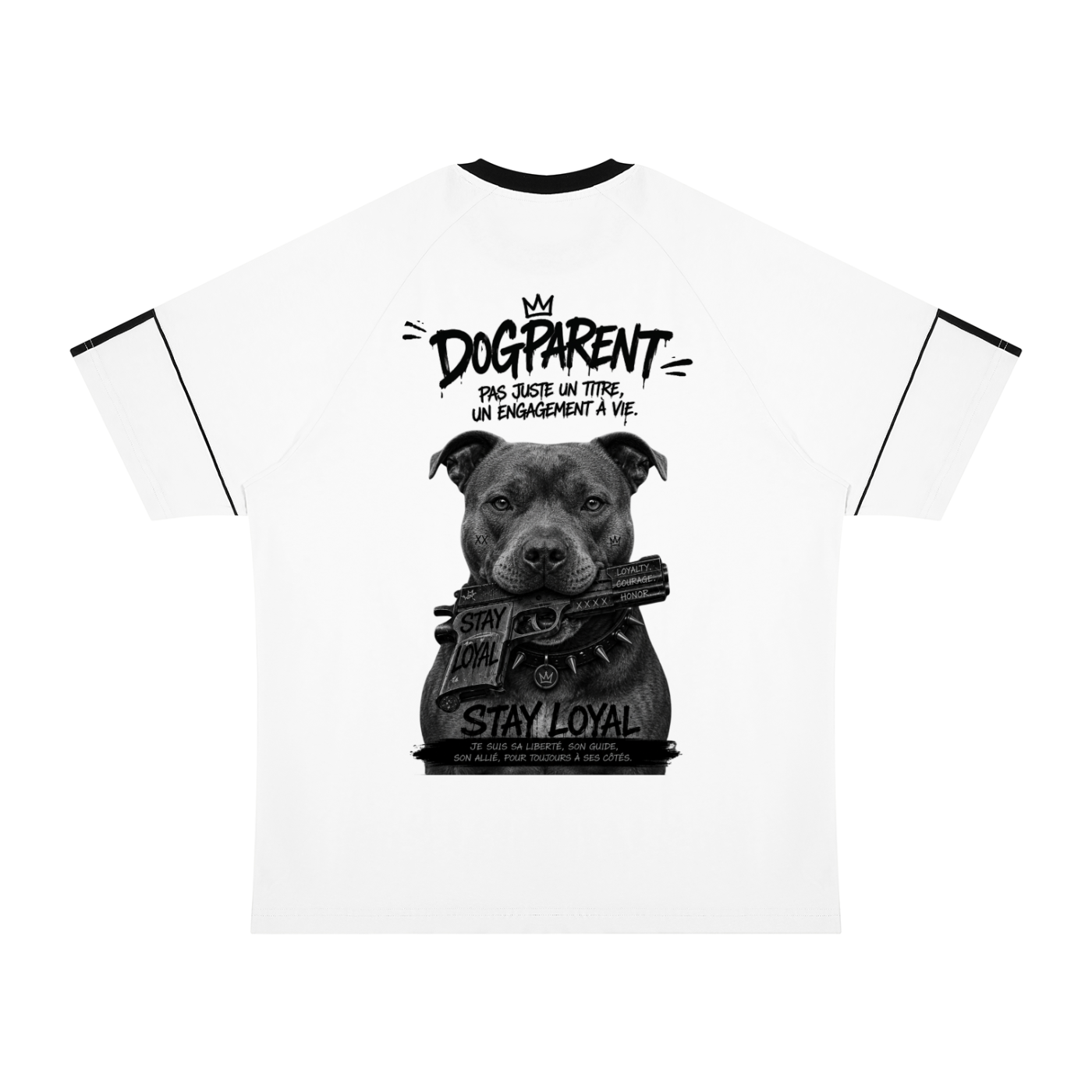GUN Staffie - T-shirt Raglan