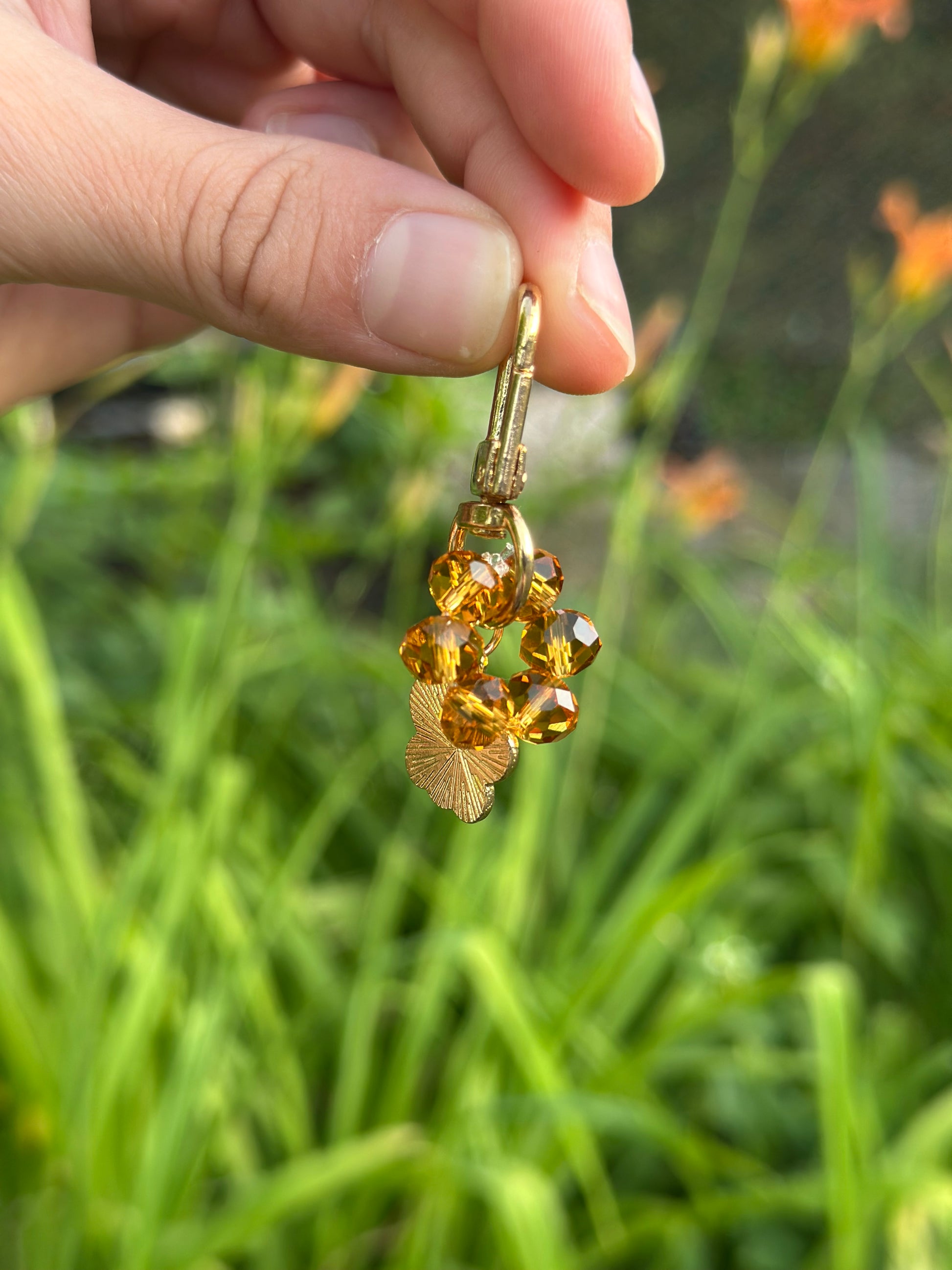 💛 Pendentif Ambre