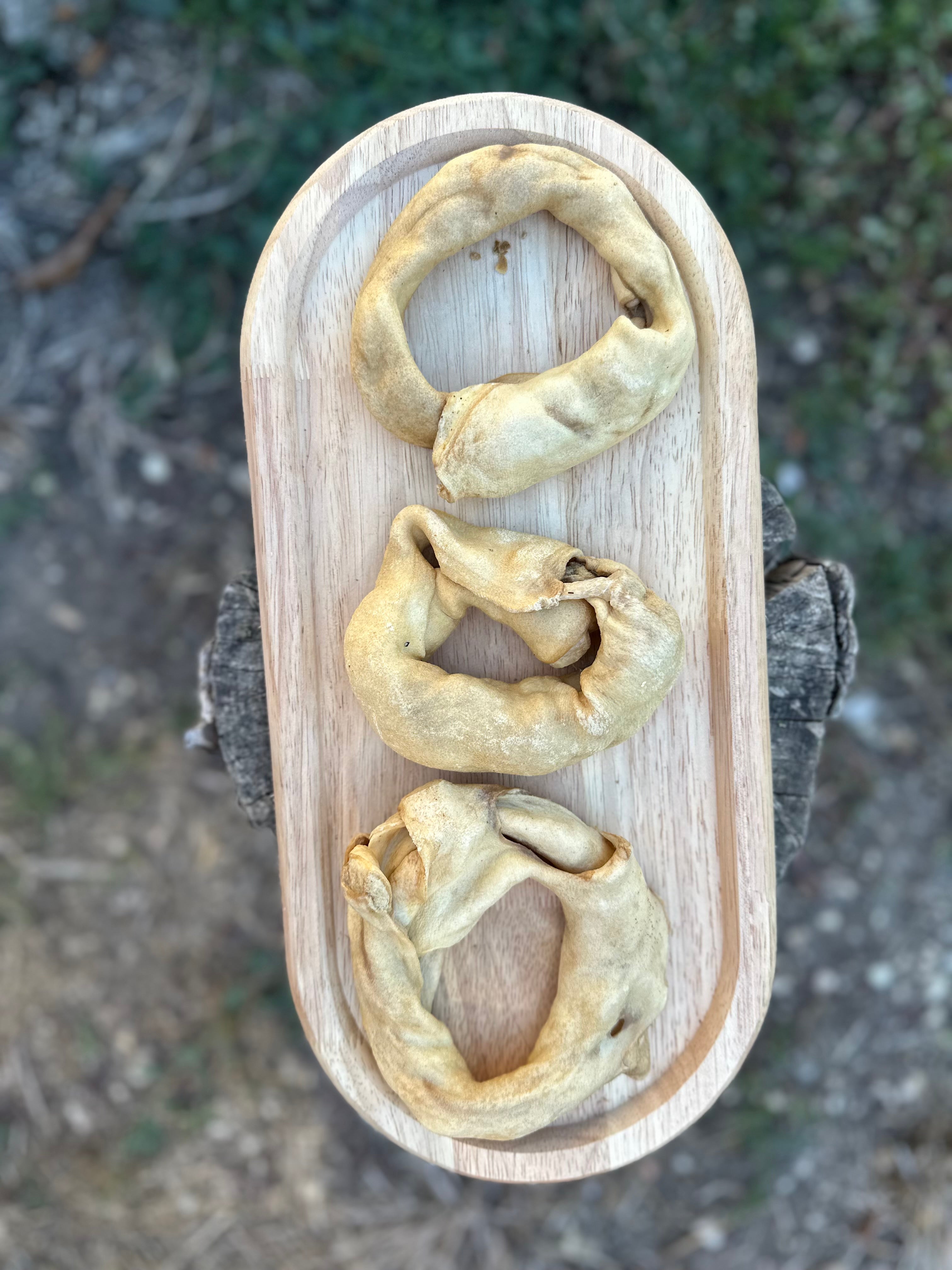 Donut de peau de chèvre