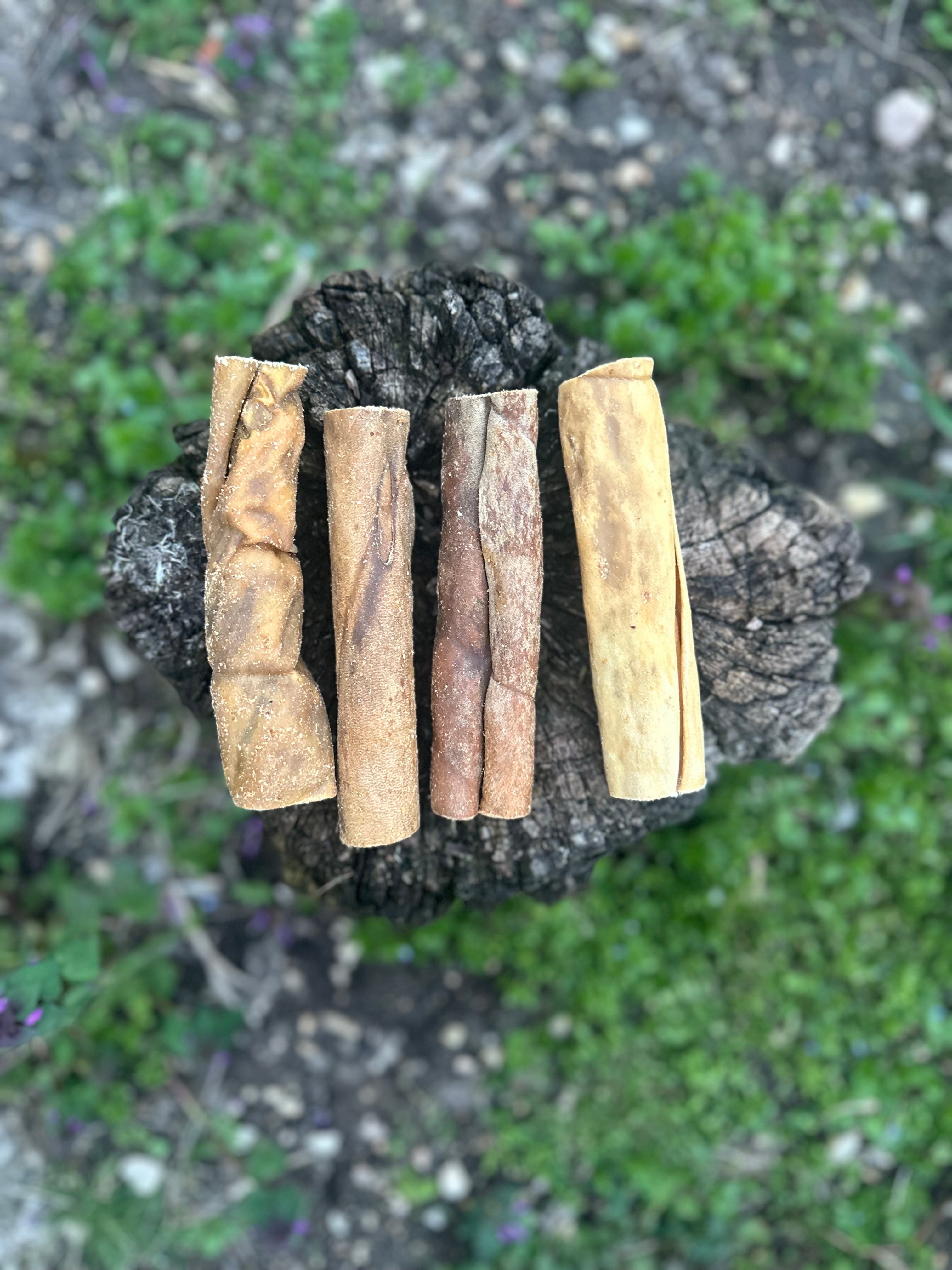 Peau de chèvre roulée 15CM