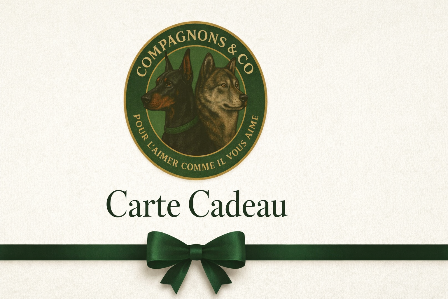 Carte-cadeau Compagnons & Co