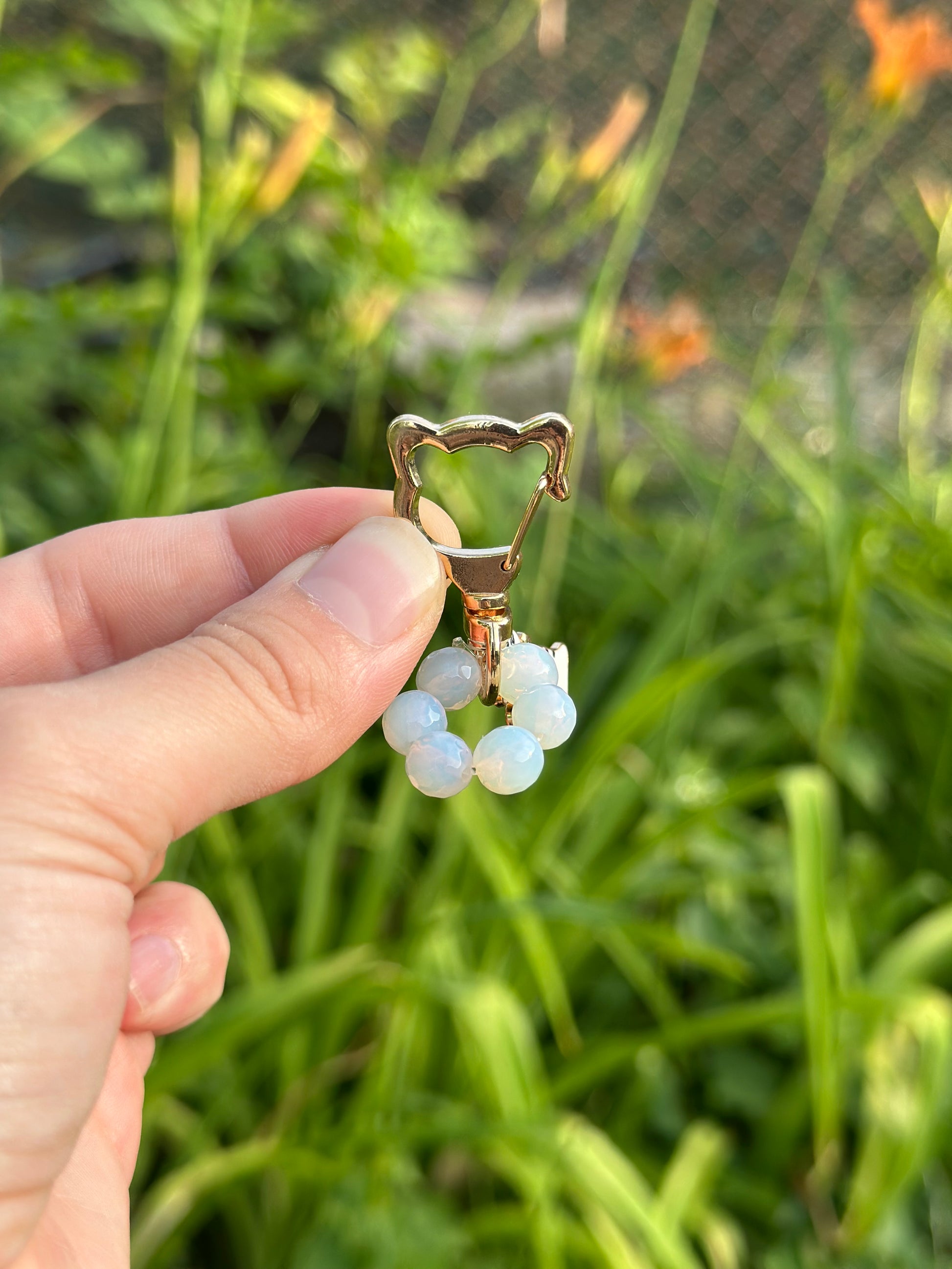 🤍 Pendentif Opale