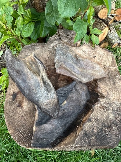 Oreille de veau avec fourrure