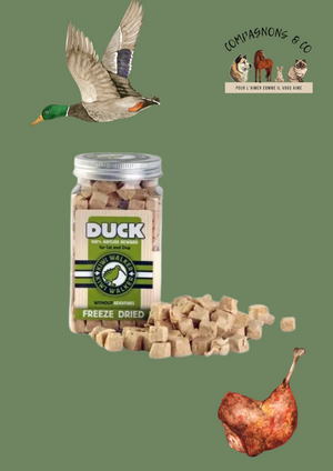 Friandises Kiwi Walker lyophilisées 100% canard