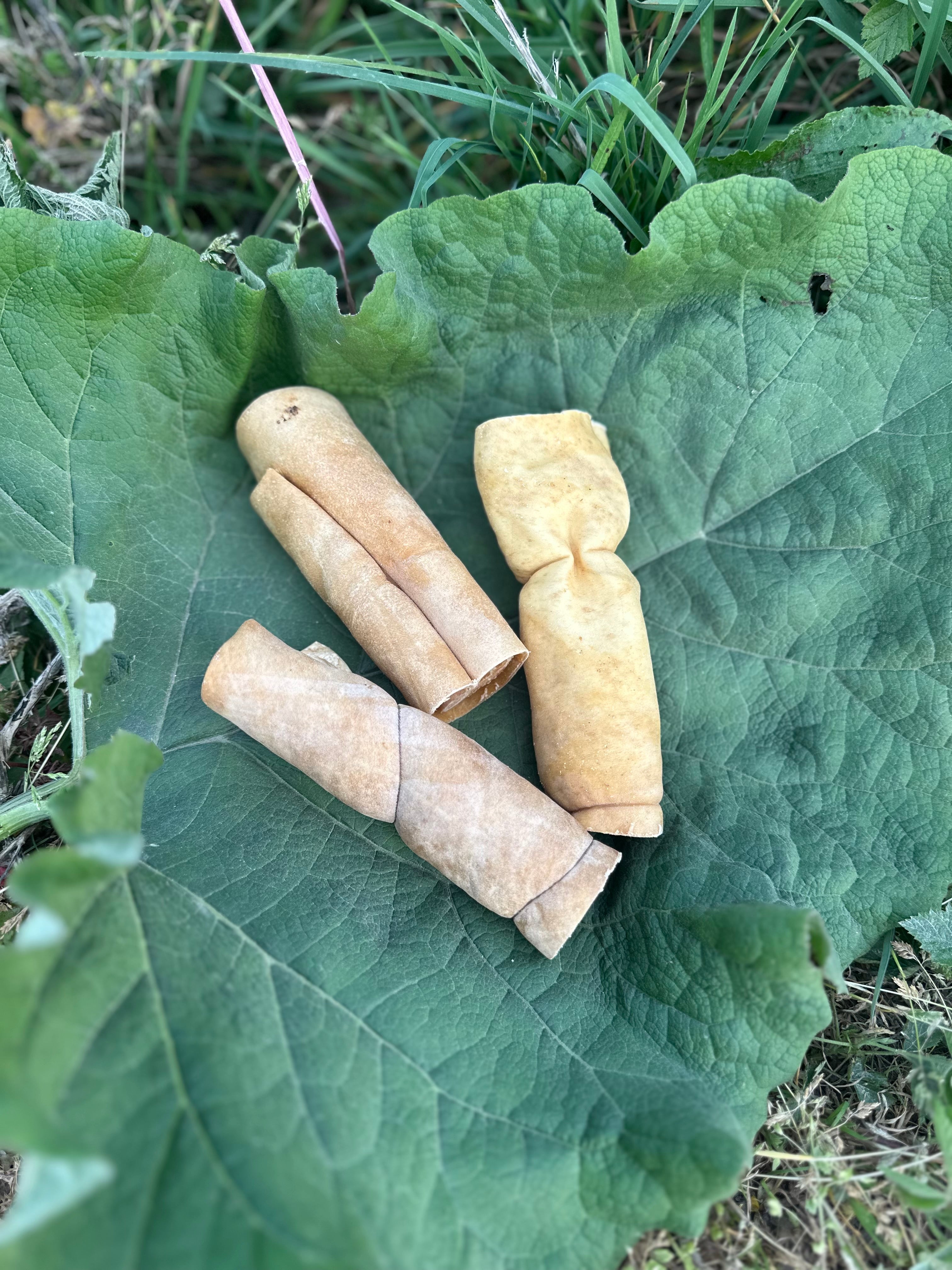 Peau de buffle roulée 15CM