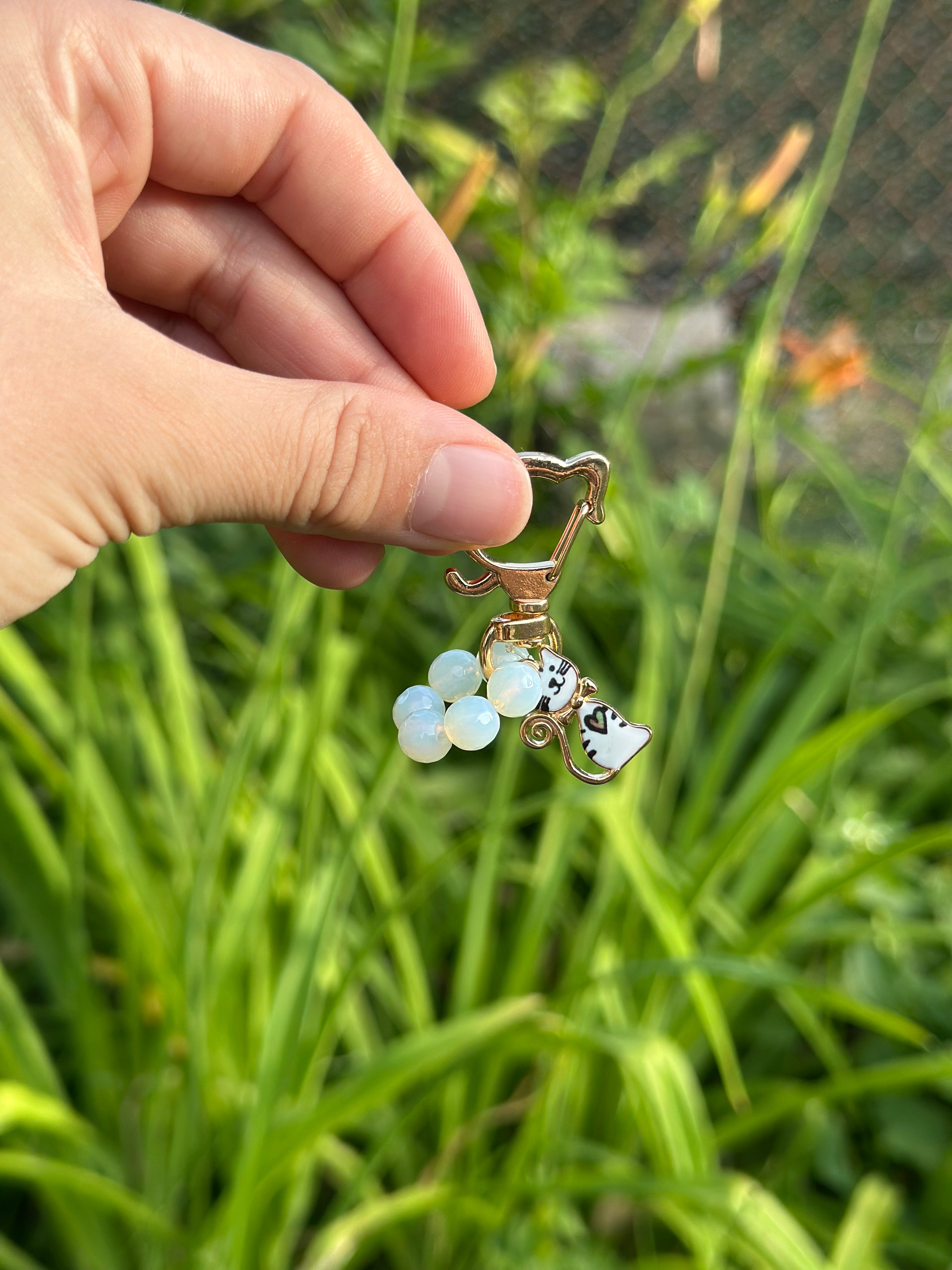 🤍 Pendentif Opale