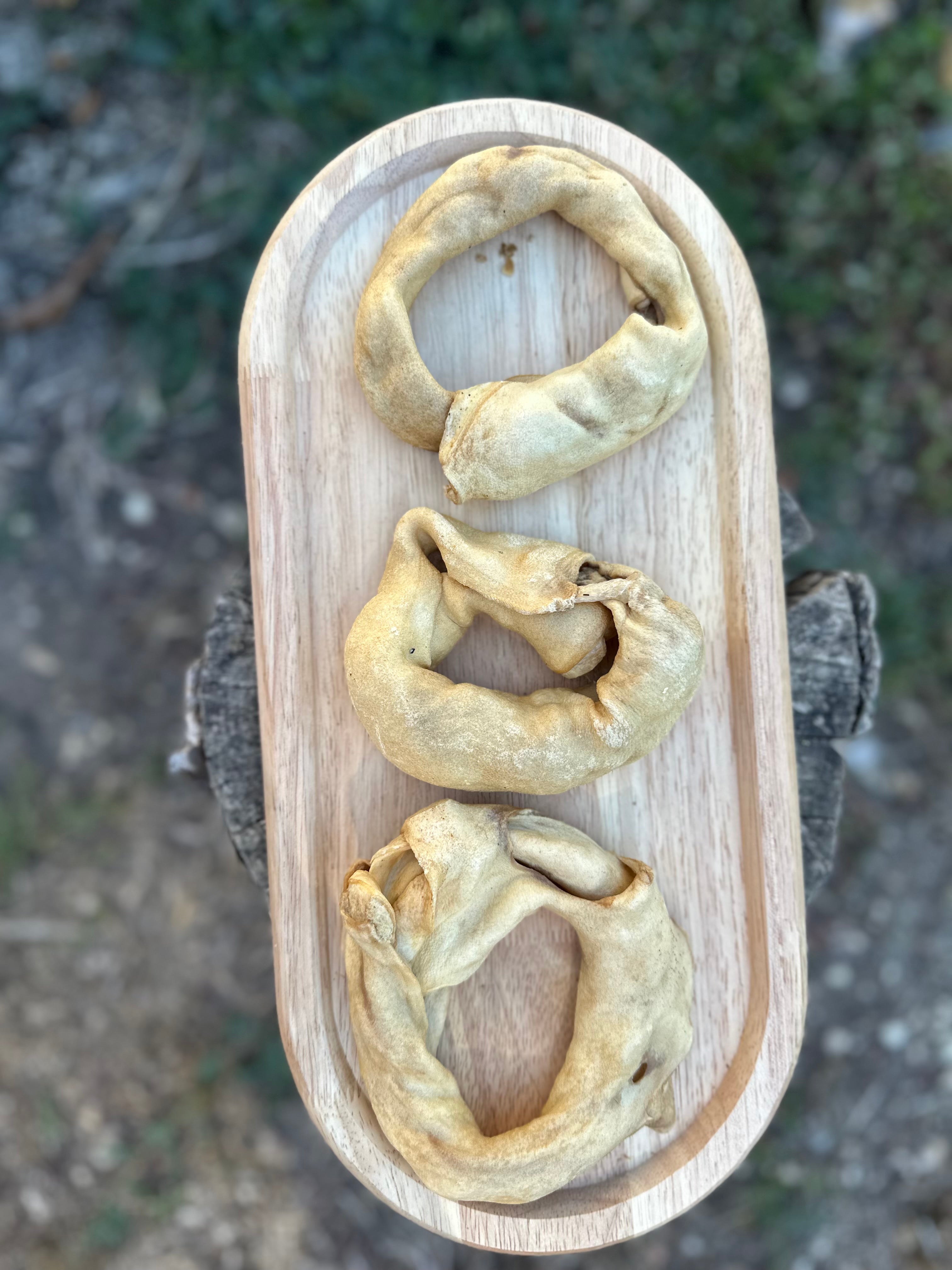 Donut de peau de chèvre