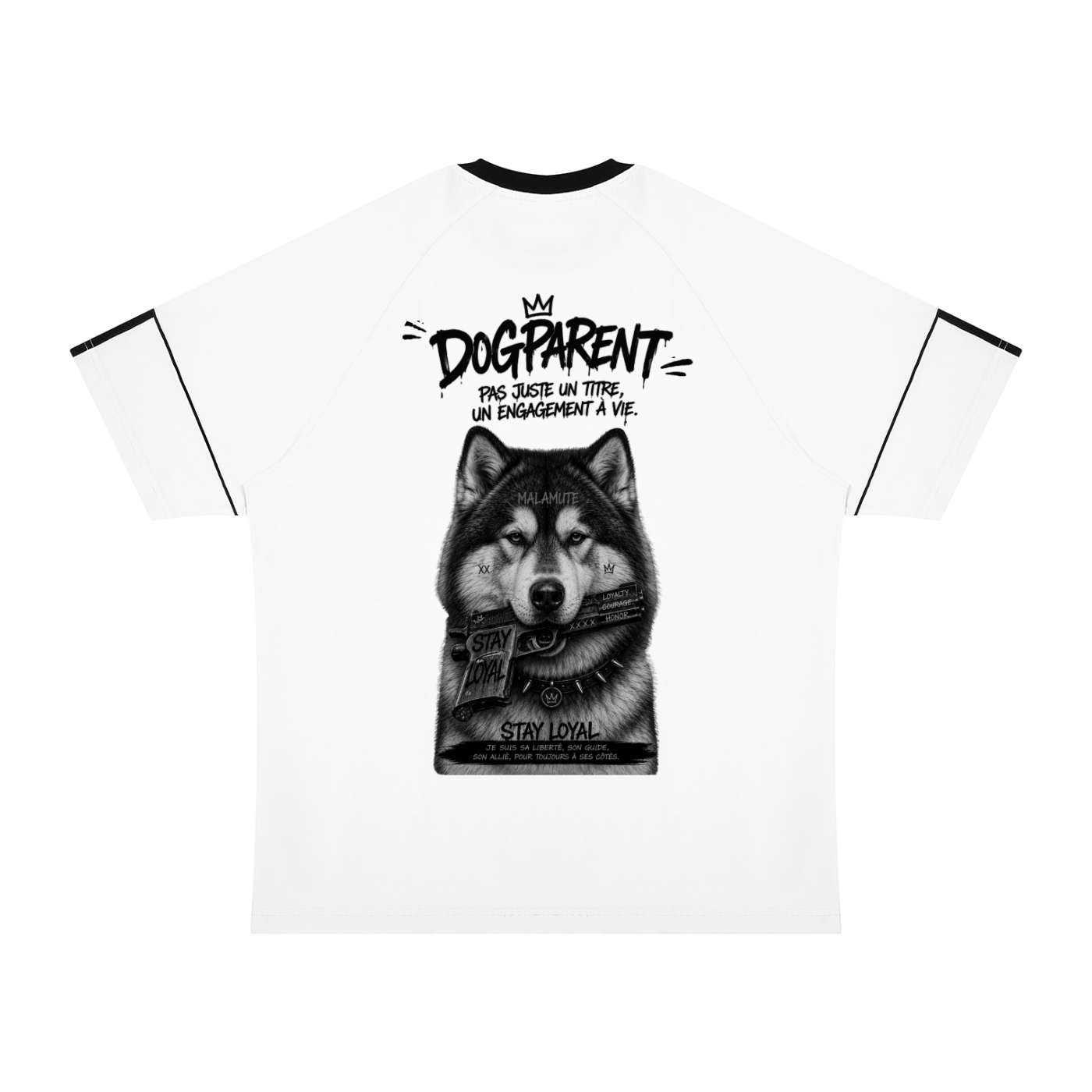 GUN Malamute - T-shirt Raglan