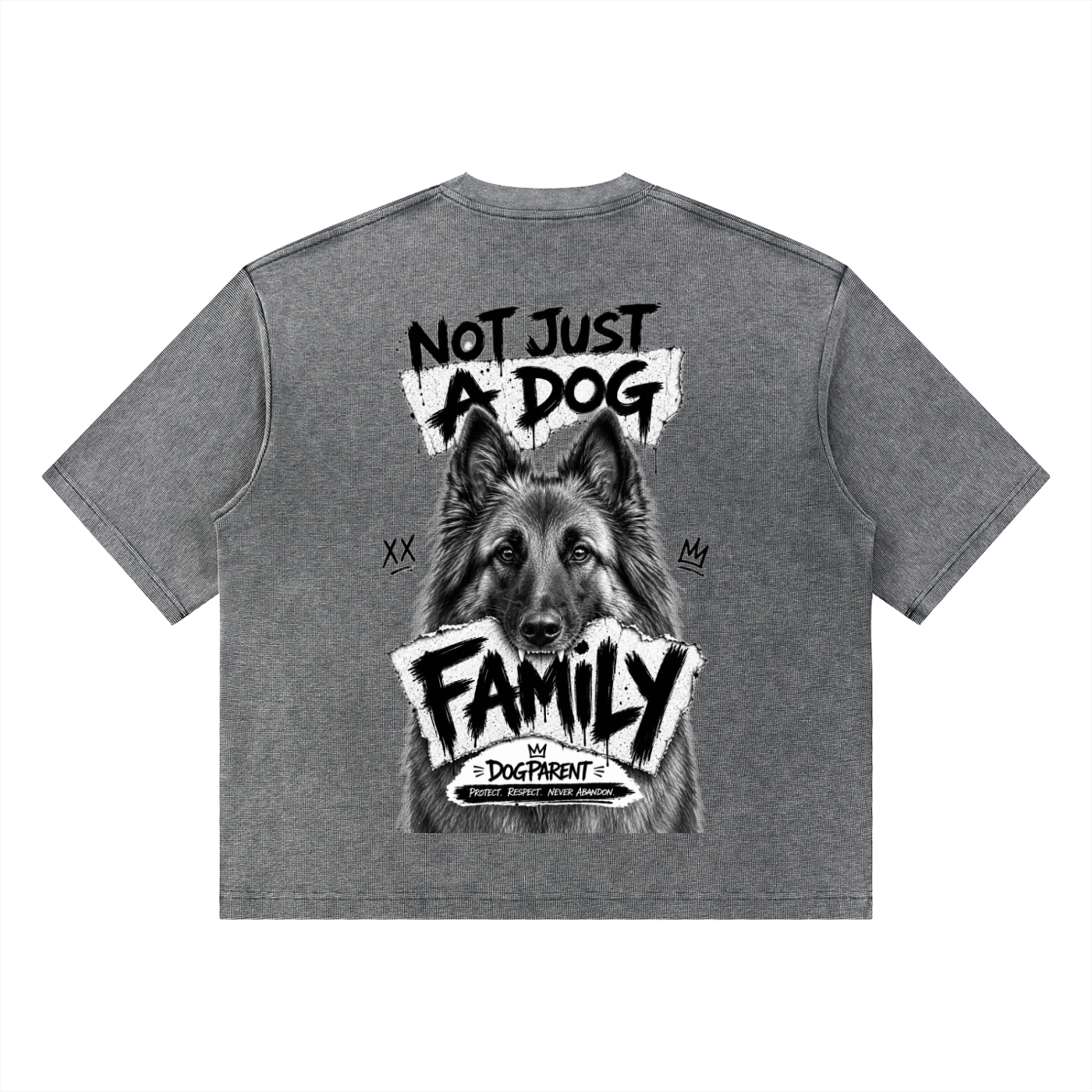 FAMILY Tervueren - Waffle Boxy T-Shirt