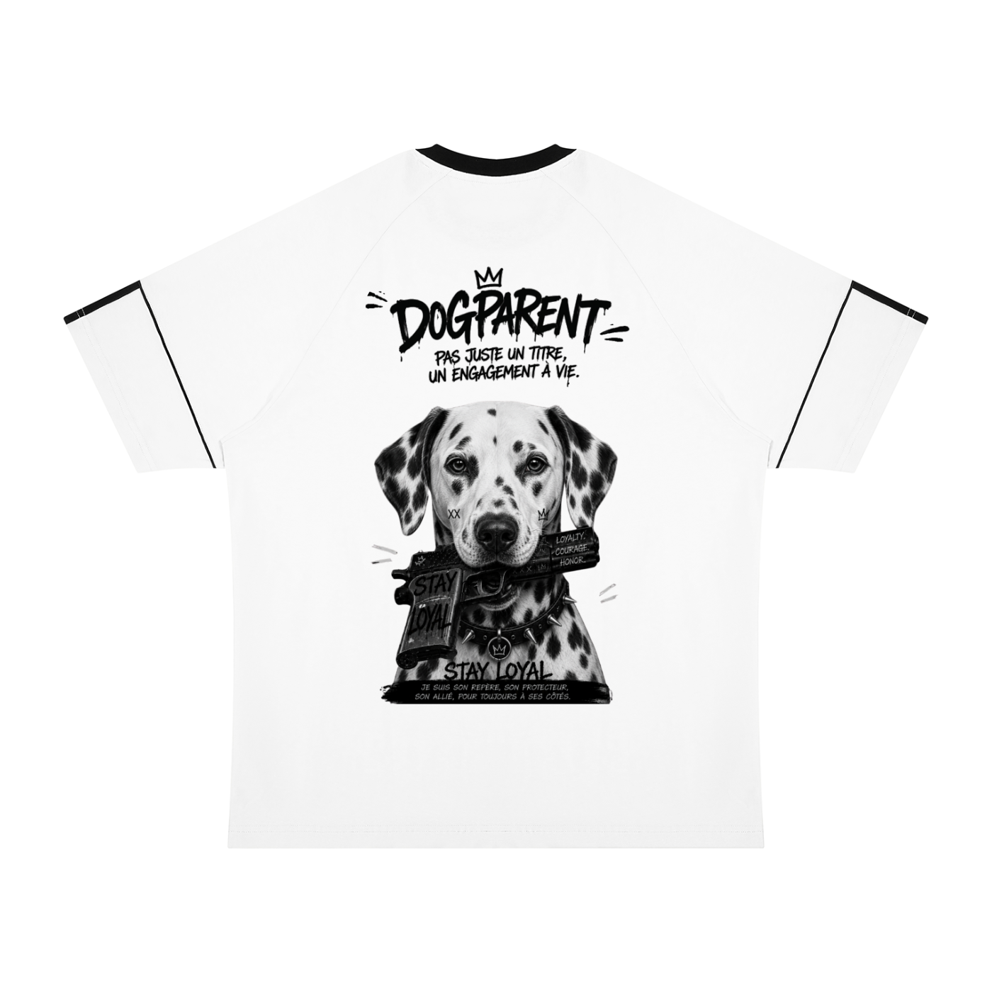 GUN Dalmatien - T-shirt Raglan