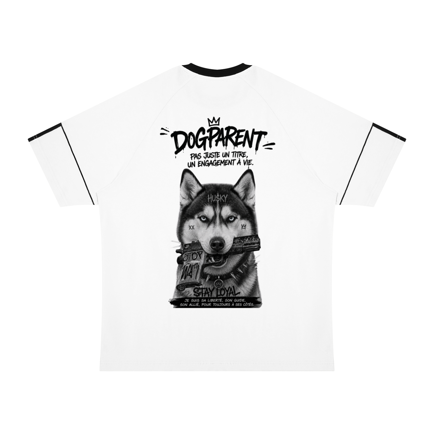 GUN Husky - T-shirt Raglan