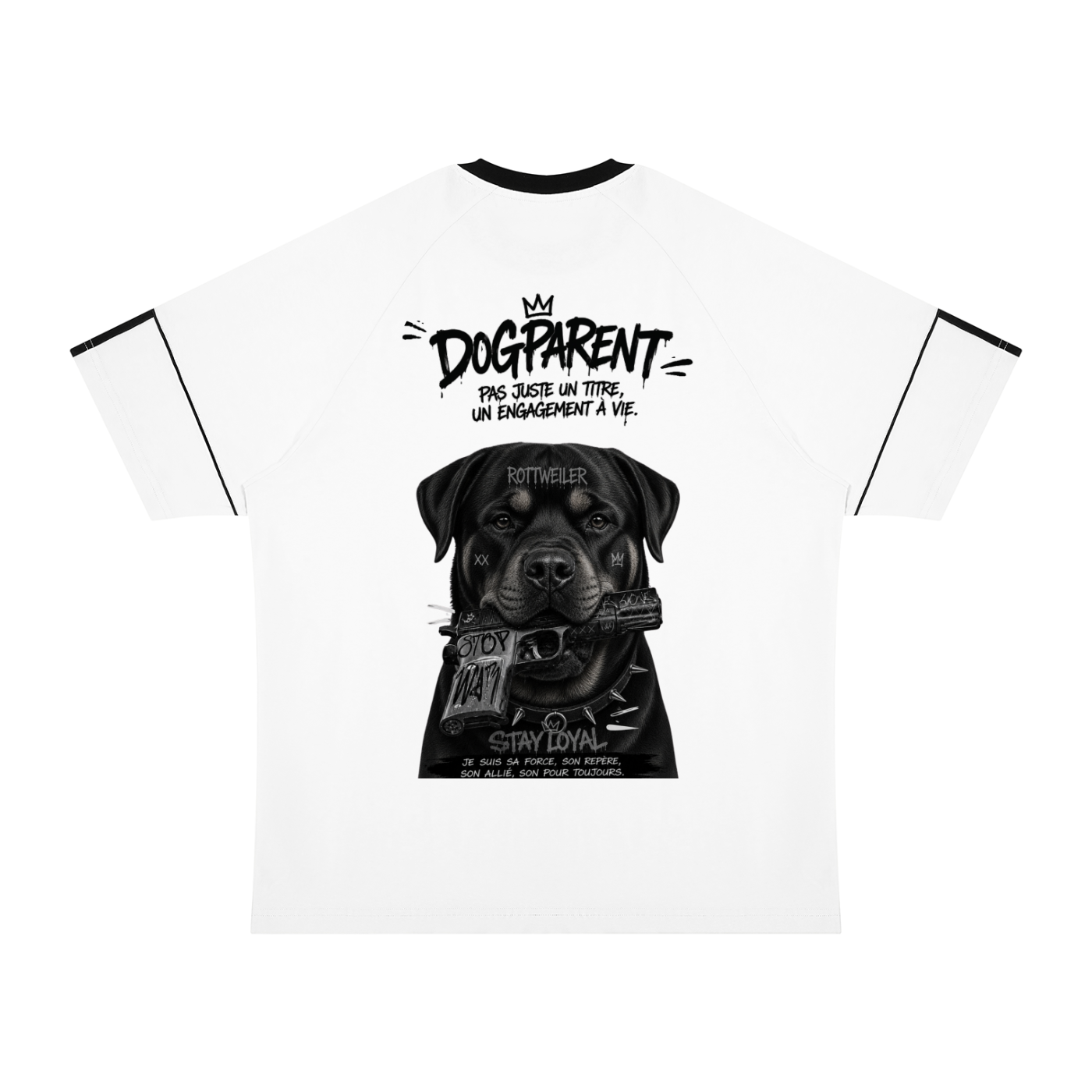 GUN Rottweiler - T-shirt Raglan